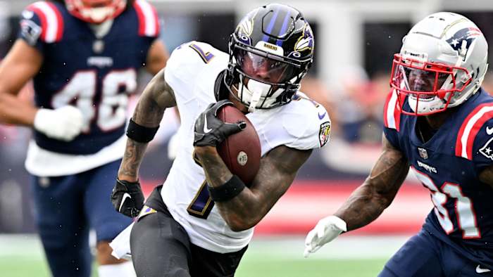 Baltimore Ravens Rashod Bateman